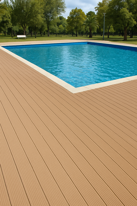 Deck WPC Marron Dorado