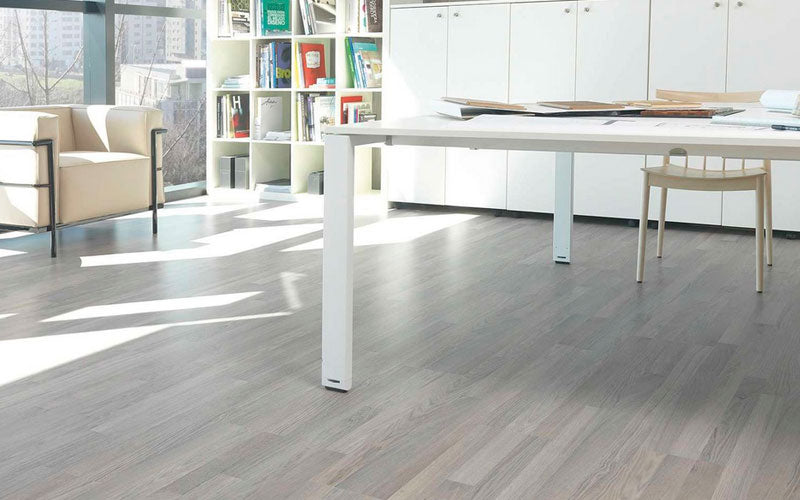 Piso Vinilico para Pegar - Roble Blanco 1001 - 3/0.2mm