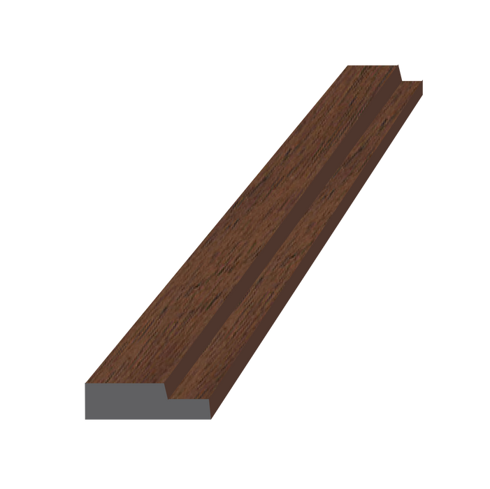 Terminacion Revestimiento de Pared - Angulo Izquierdo - Habano