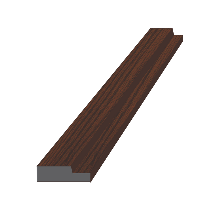 Terminacion Revestimiento de Pared - Angulo Izquierdo - Roble Miel