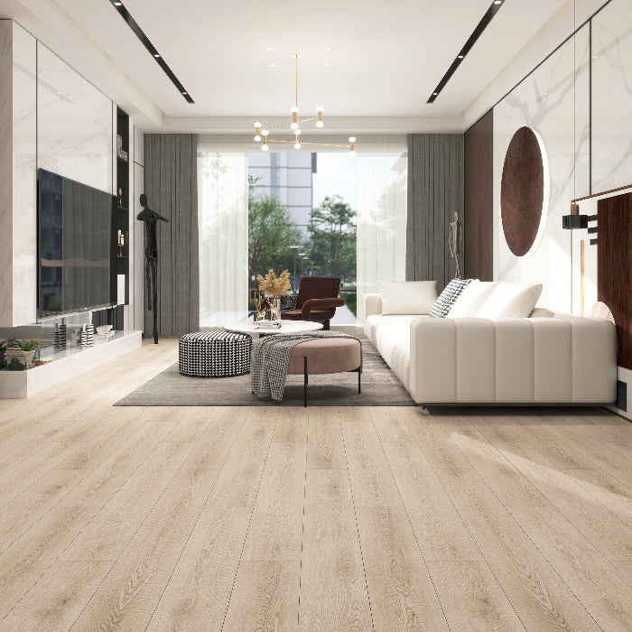 Piso Vinilico OFERTA - Ivory White 006