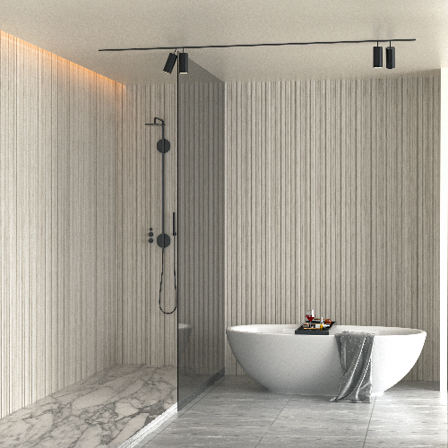 Revestimiento Pared Interior - Gris Onix