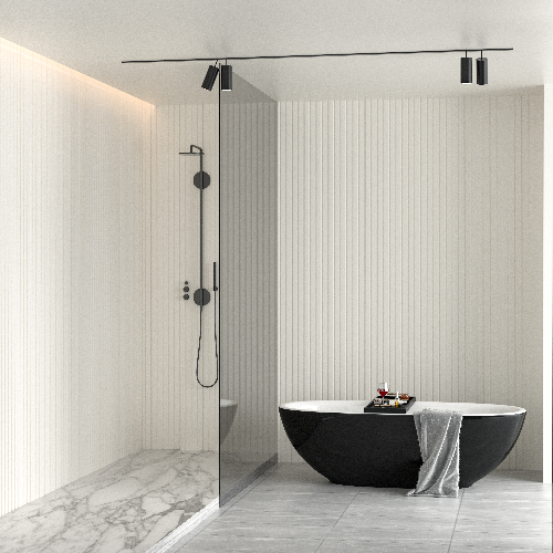 Revestimiento Pared Interior - Blanco Perla