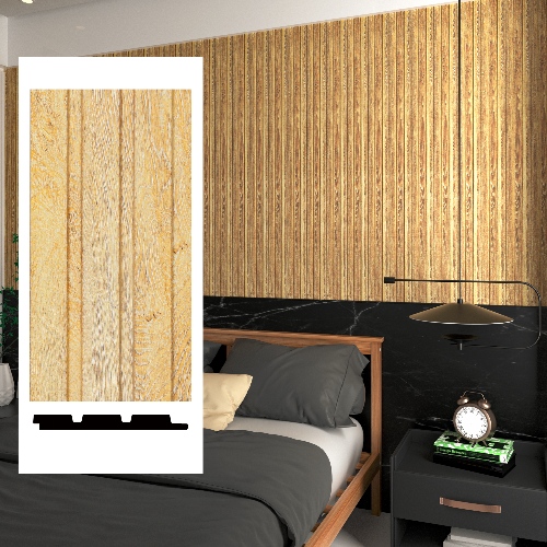 Revestimiento Pared Interior - Roble