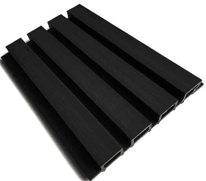 Revestimiento WPC Vertical Negro