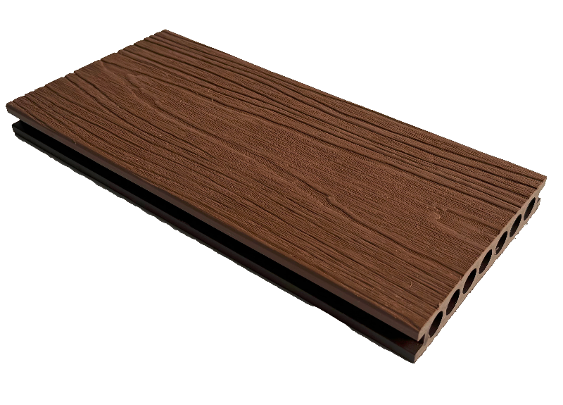 Deck WPC Reversible - Walnut + Light Teak